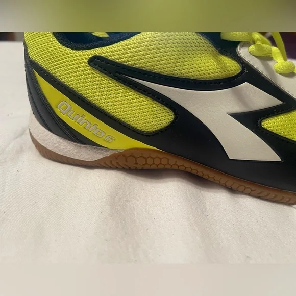 Diadora Quinto 6  ID . men  Sneakers - Yellow and Black - Picture 8 of 10